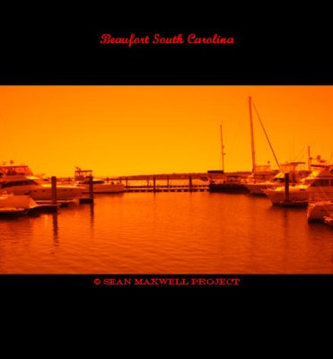 Beaufort South Carolina - Small Boats at Waterfront Dock