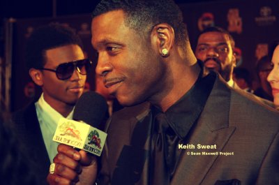 Keith Sweat on the Red Carpet at the Soul Train Music Awards Show in Atlanta on Nov 3