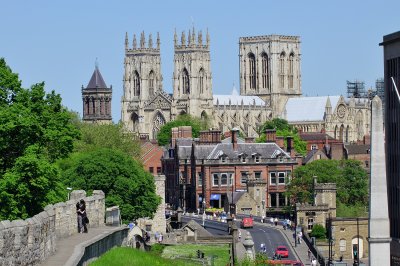 The York Minster from the City Walls