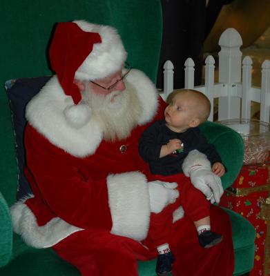 Brooks and Santa