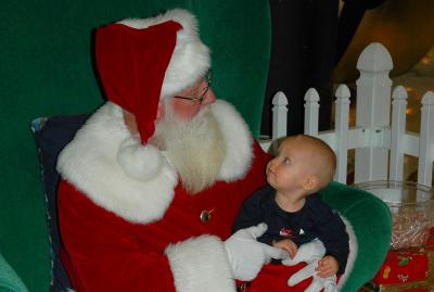Brooks and Santa