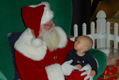 Brooks and Santa