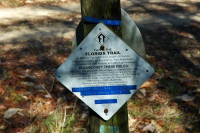 Trail marker