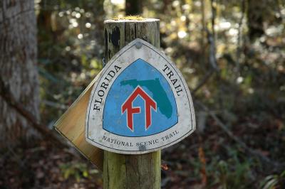 Florida Trail marker