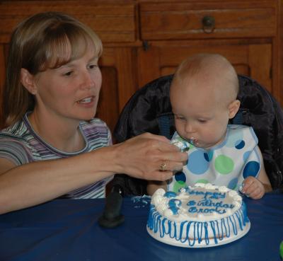 Mom and Brooks