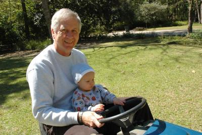 Taking a cruise with Papa