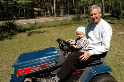 Taking a cruise with Papa