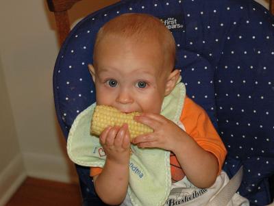 Brooks' second ear of corn