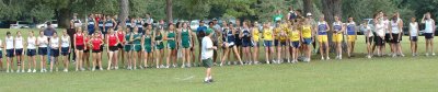 Part of the girl's teams