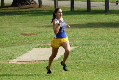 The girl's section winner