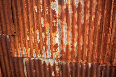 Rusty Garage Door