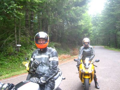 Stopped on the goat trail