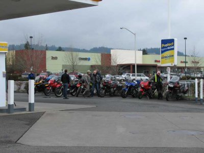 Stopped in Scappoose