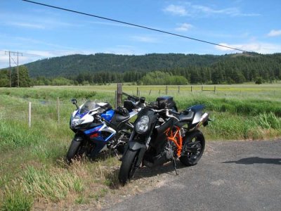 Bikes before Glenwood