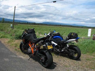 Bikes before Glenwood
