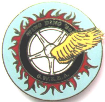 Wing Ding 1980 Rally Pin