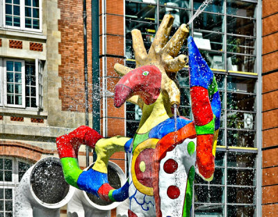 Fontaine Stravinski, Paris (Beaubourg)