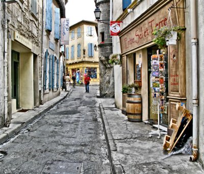 Back Street in Avignon