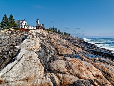 Lighthouse on the Rocks