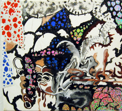 Mixed Media on Paper 12 x 11inches