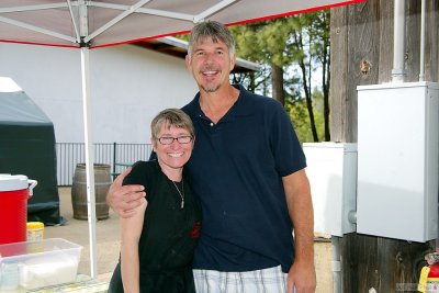 Patrick and Christian's wife (caterer)