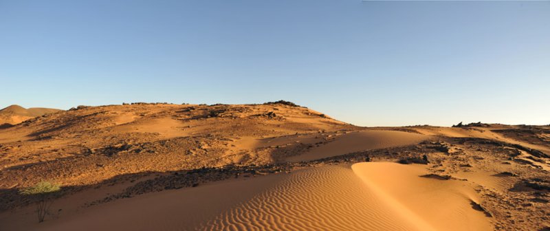 Panoramic view of the southern hills at Mero