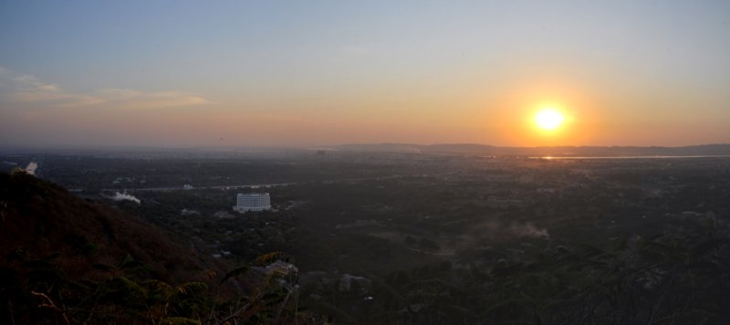 Sunset from Mandalay Hill