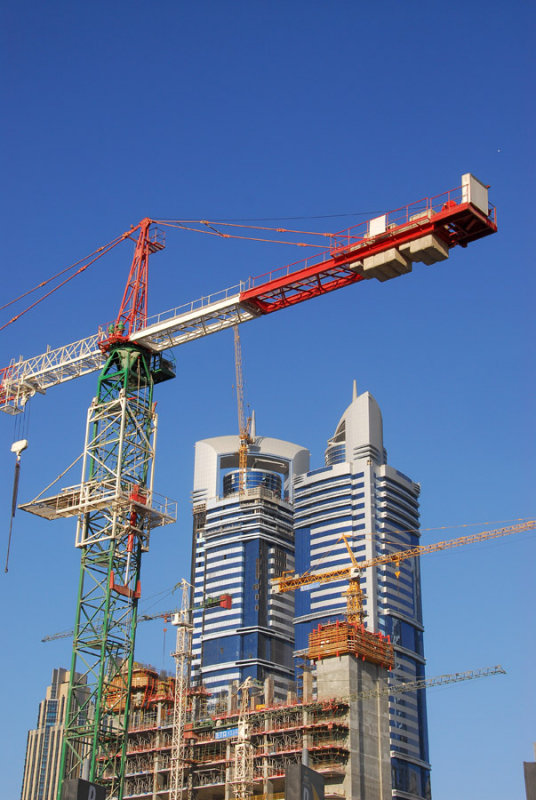 Crane, Sheikh Zayed Road, Dubai