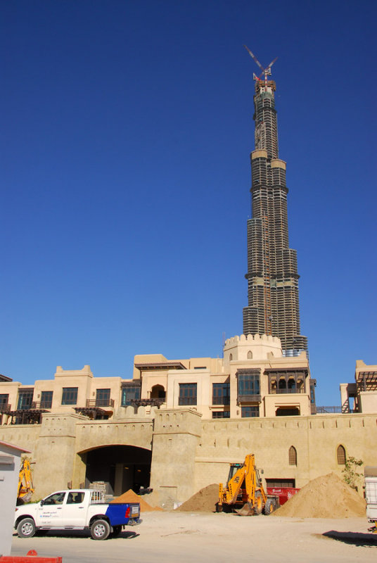 Burj Dubai and The Old Town Island