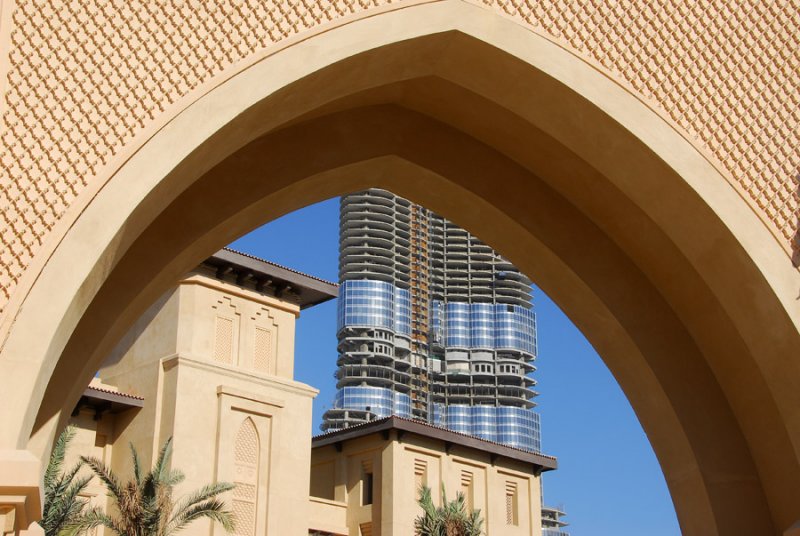 Gate to the Palace Hotel, Dubai