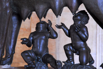 Romulus & Remus suckling the she-wolf, Sala della Lupa, Palazzo dei Conservatori