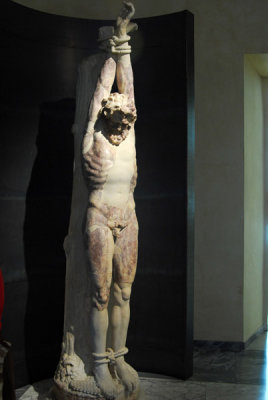 Statue of Marsyas, Roman copy of a 4th C. BC Greek original