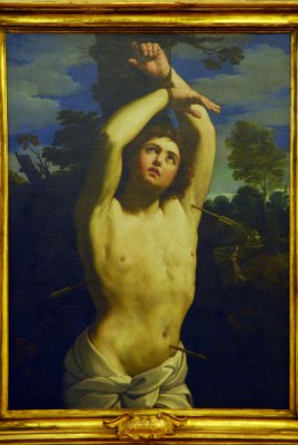 St. Sebastian by Guido Reni ca 1615, Pinacoteca-Palazzo dei Conservatori