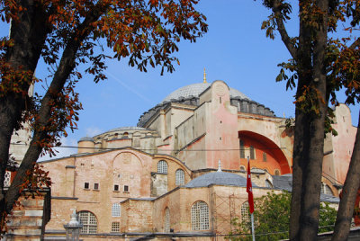 The Haigia Sophia was a church for almost 1000 years, then a mosque for nearly 500 years and is now a museum