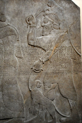 Tribute-bearers on the faade of the throne room, Nimrud (northwest palace)