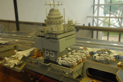 Model of the USS Enterprise (CVN-65), National Air and Space Museum