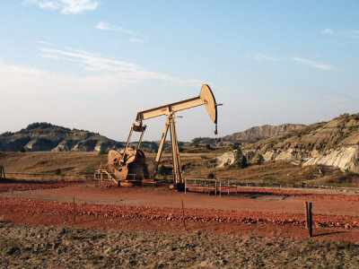 Oil Well, Elk Horn Oil Field, North Dakota