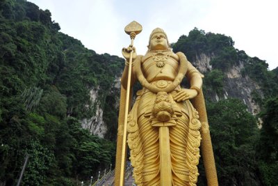 Murugan statue, Batu Caves