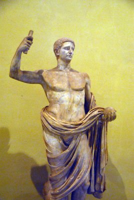 Statue of the Emperor Claudius (41-54AD) Museo Chiaramonte (inv 1505)
