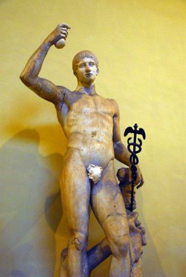 Hermes, Roman-Hadrianic, Museo Chiaramonte (inv 1576)