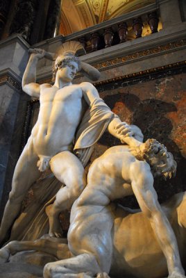 Thesus Slaying the Centaur by Antonio Canova
