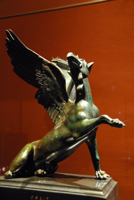 Bronze Griffon, Roman, 1st C. AD