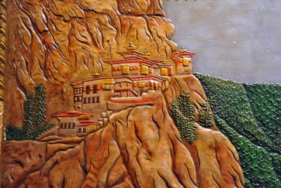 Carving of the Tigers Nest