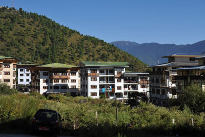 The lower slopes of Motithang - Thimphu