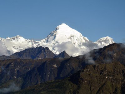 Jomolhari (7326m/24,035ft) on the Bhutan-Sikkim border, a popular destination for trekkers