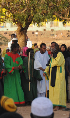 Dervishes in their colorful robes