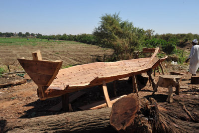 Traditional wooden boat-building, Omdurman