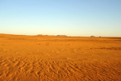 Off-road in the Libyan Desert, Sudan