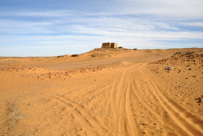 Sandy tracks at Old Dongola