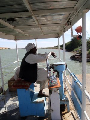 The Old Dongola Ferry Captain